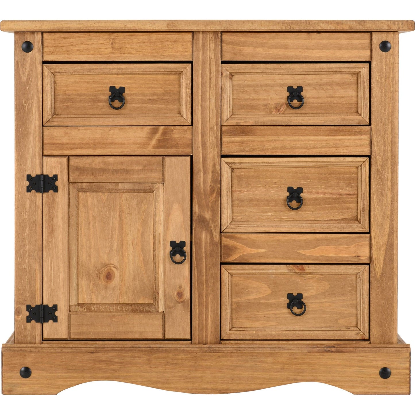 Corona 1 Door 4 Drawer Sideboard