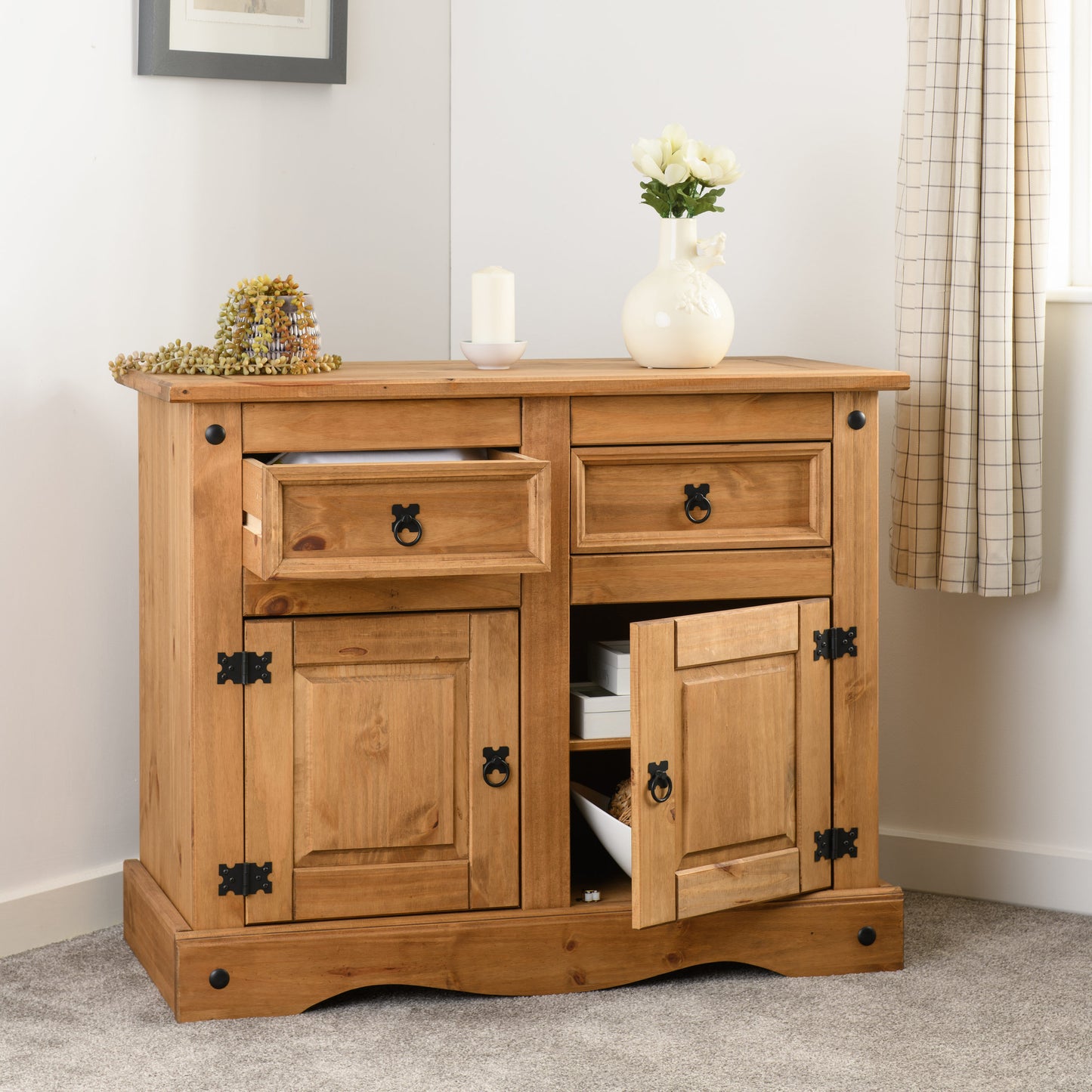 Corona 2 Door 2 Drawer Sideboard