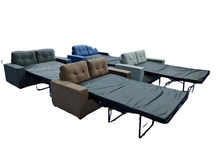 Metal action Sofa Bed with foam mattress