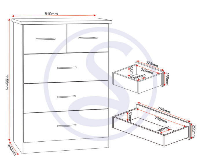 Nevada Bedroom Set