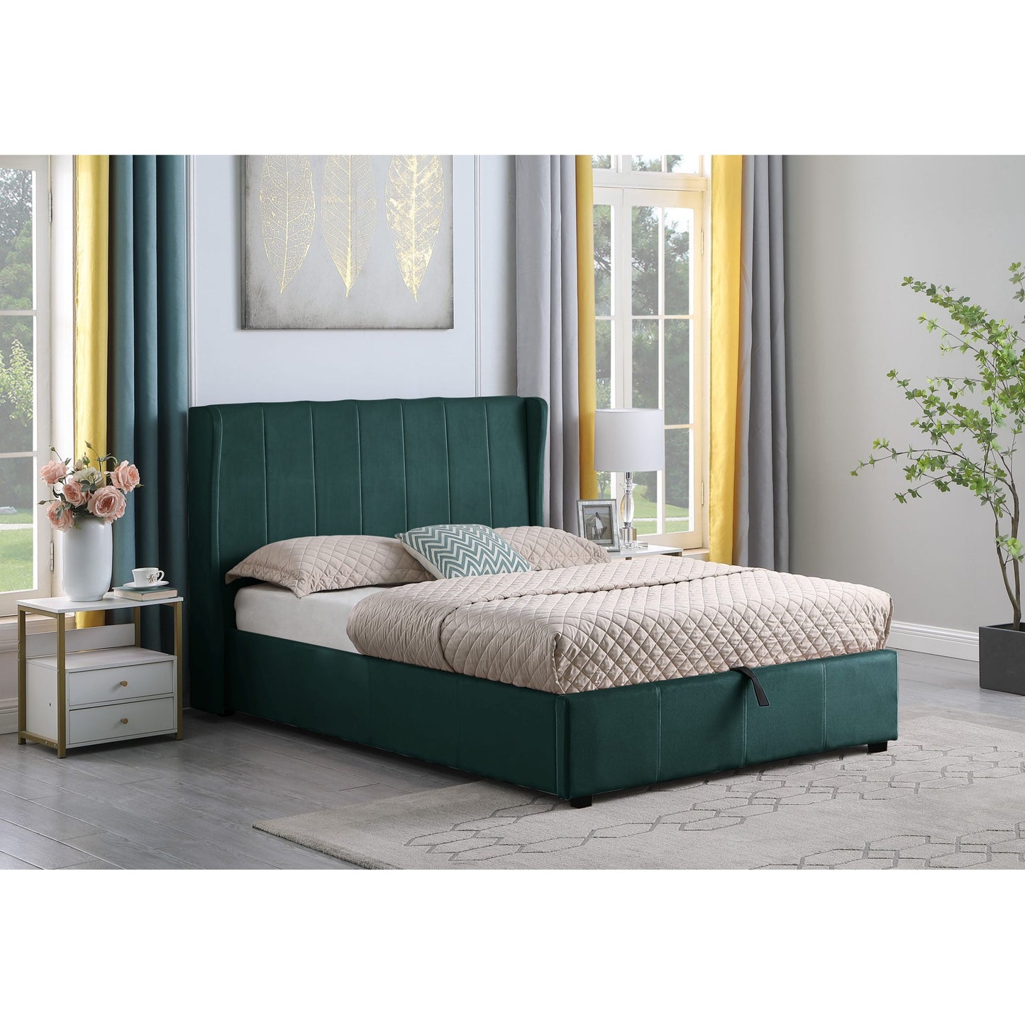 Amelia Plus 4'6" Ottoman Bed