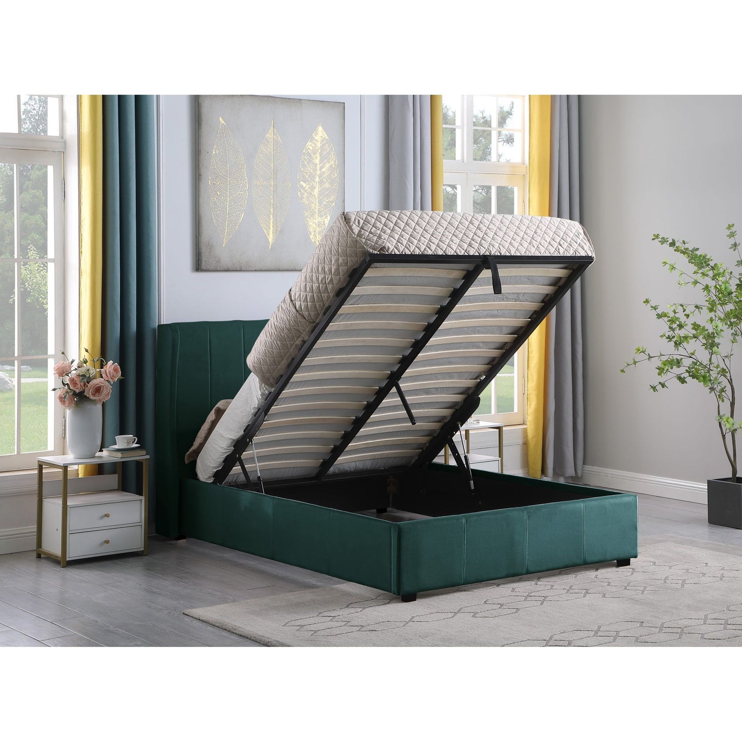 Amelia Plus 4'6" Ottoman Bed