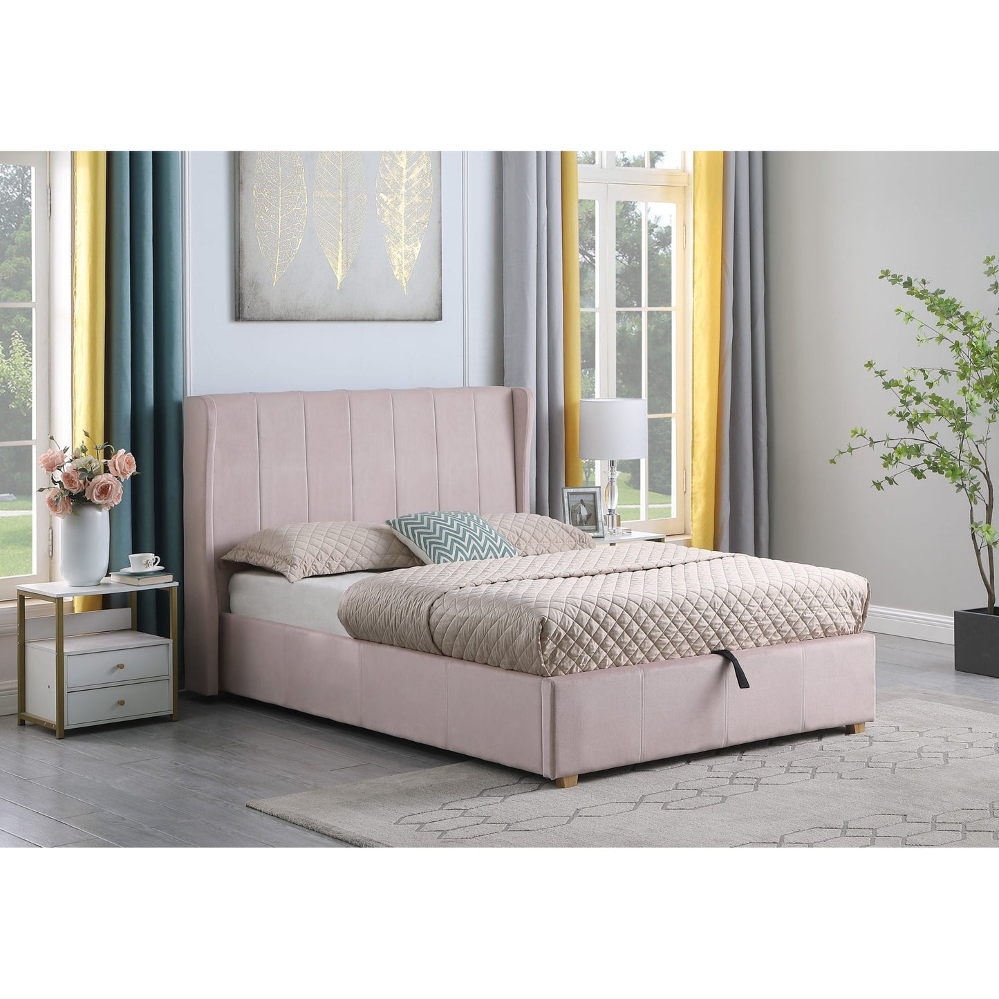 Amelia Plus 4'6" Ottoman Bed