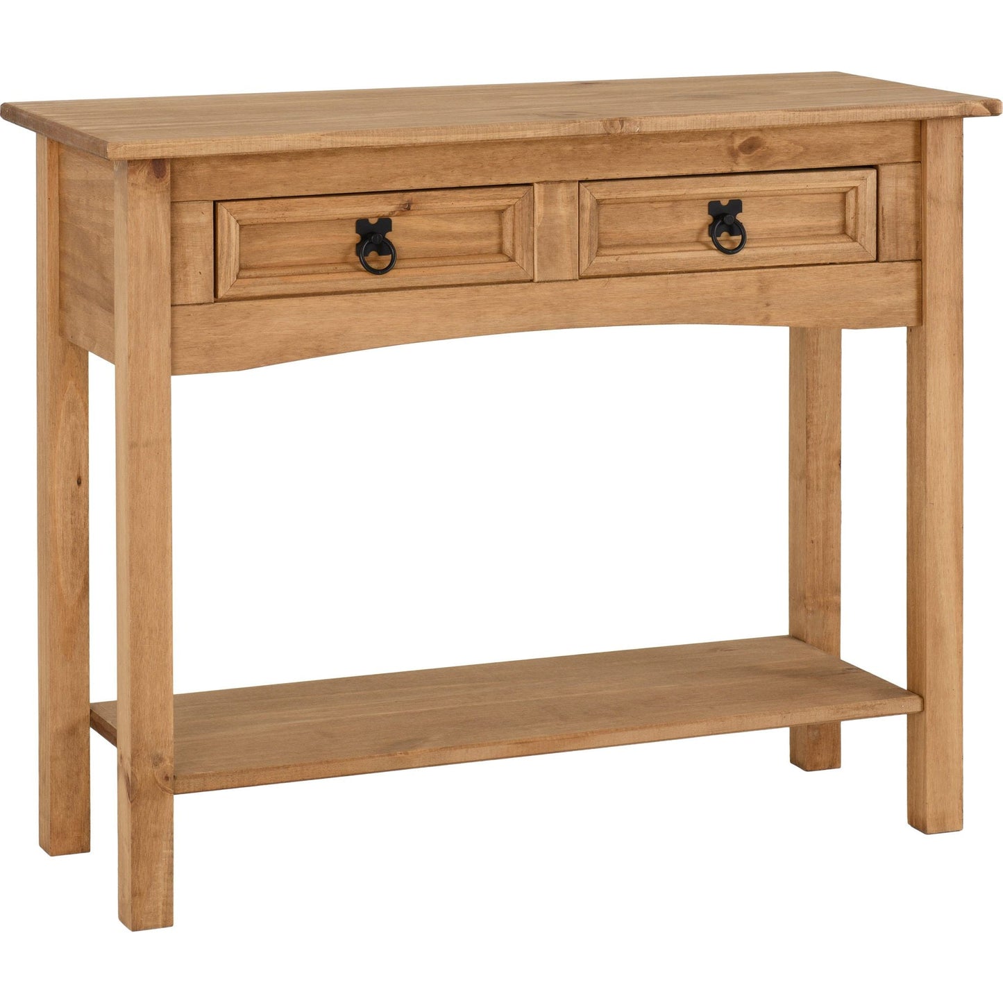 Corona 2 Drawer Console Table With Shelf