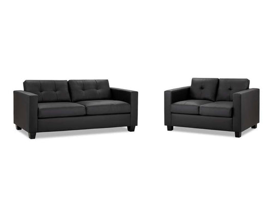 Jerry 3+2 leather air sofa set