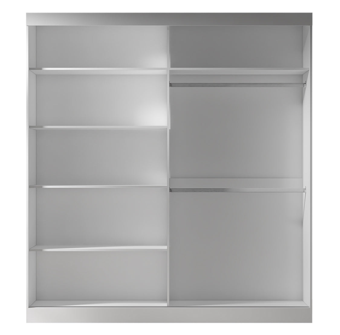 Full Mirror Sliding Door Wardrobe