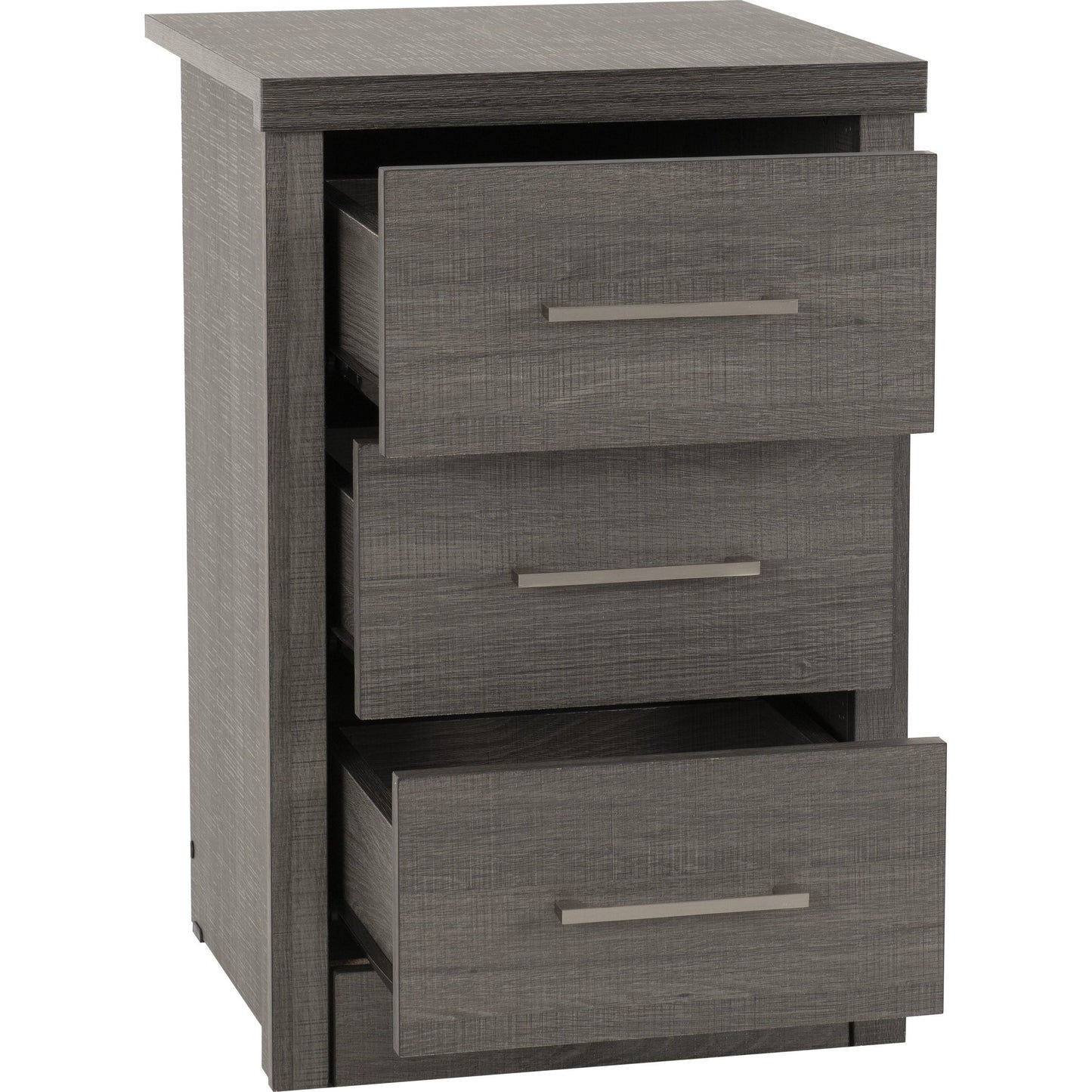 Lisbon 3 Drawer Bedside Chest