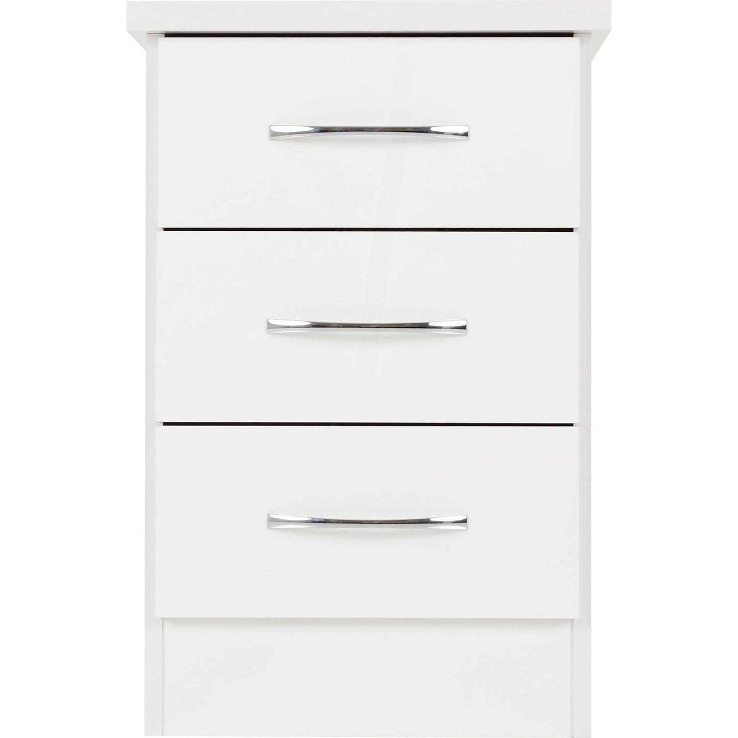 Nevada 3 Drawer Bedside