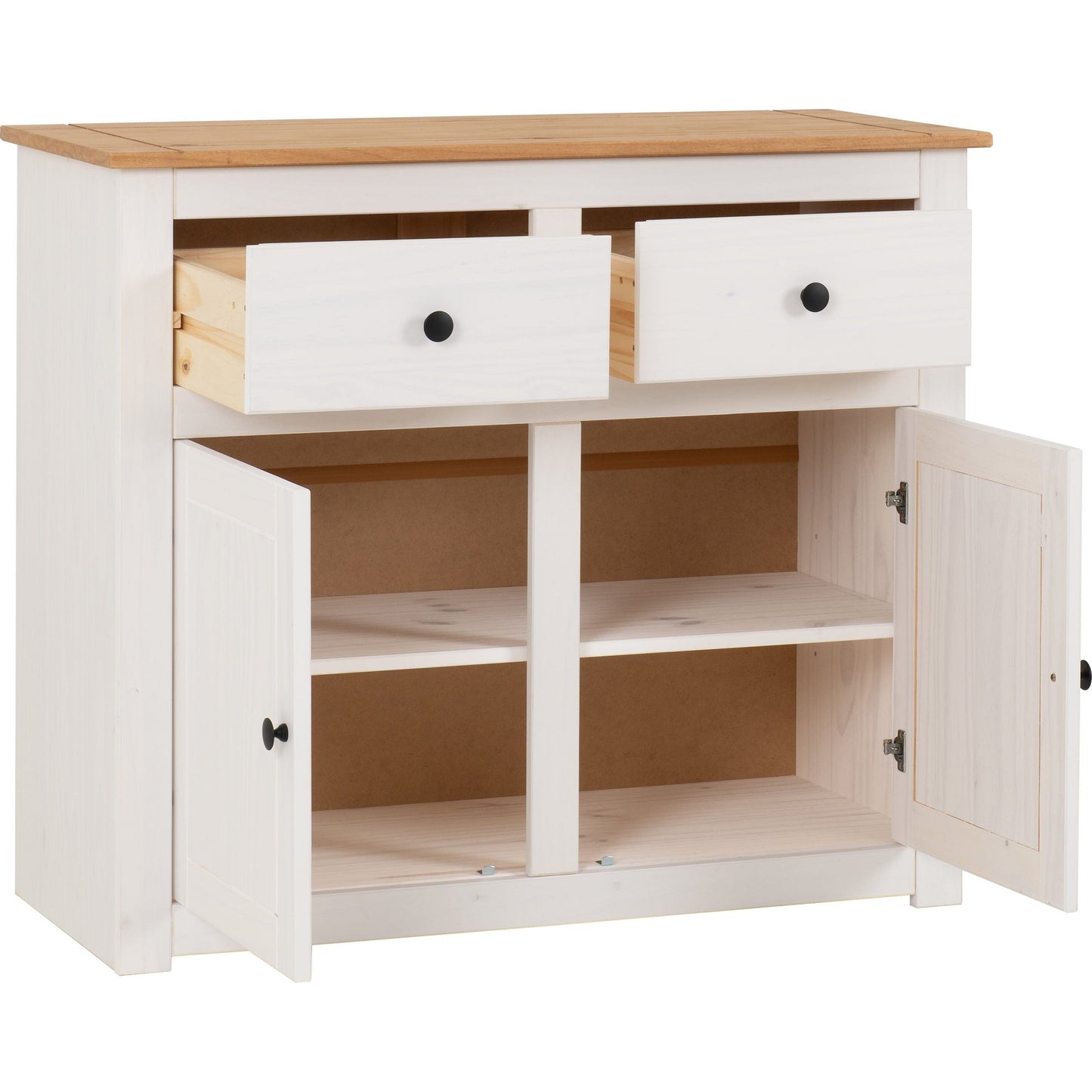 Panama 2 Door 2 Drawer Sideboard