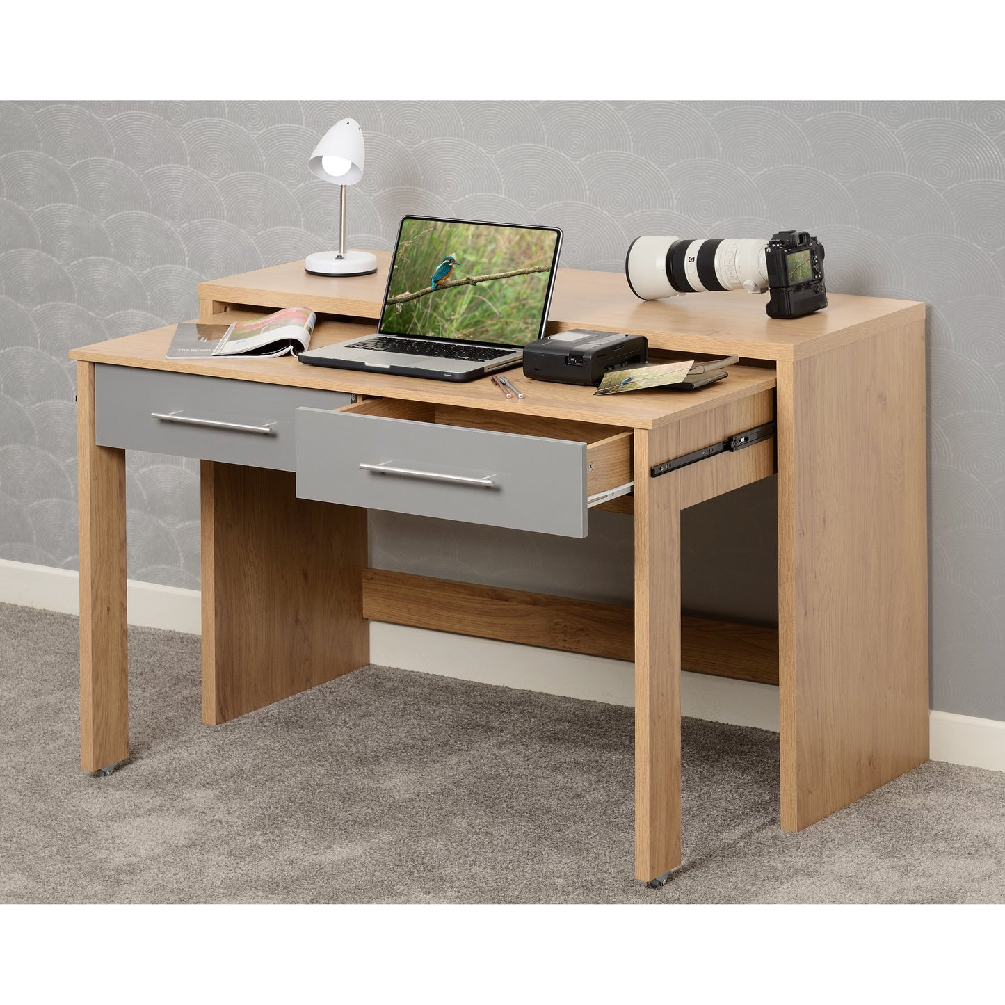 Seville 2 Drawer Slider Desk